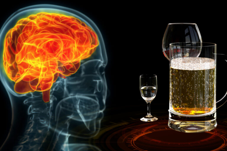 Alkohol mozek