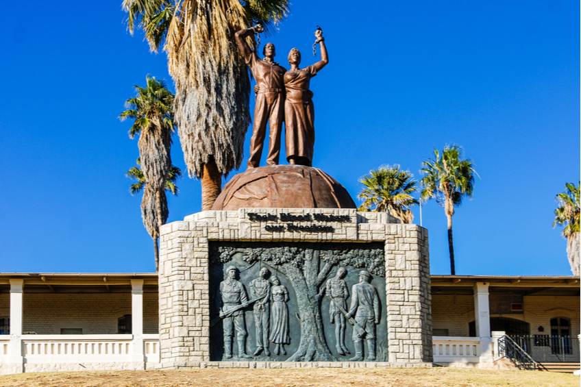 Pomnik genocidy v Namibii