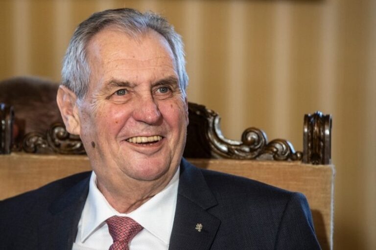 prezident milos zeman