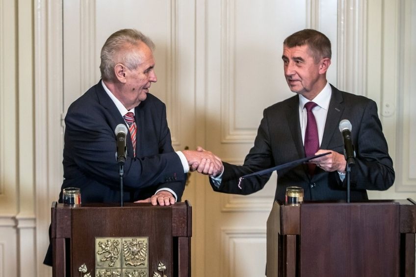 andrej babis milos zeman