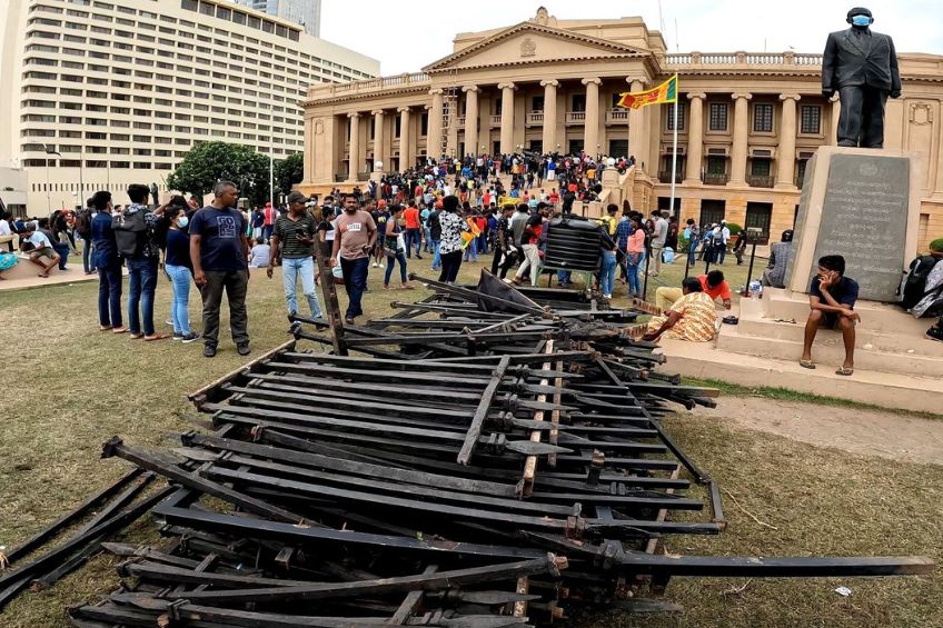 Protesty Sri Lanka