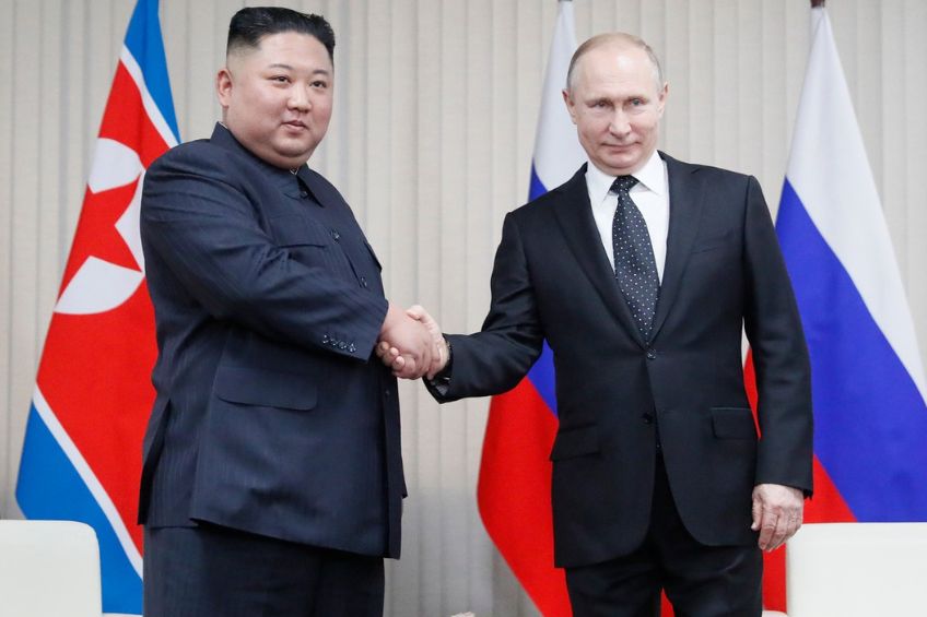 Putin Kim Cong un