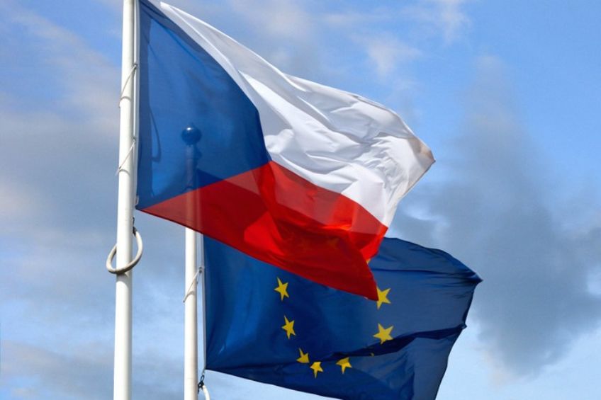 Ceska republika EU vlajka