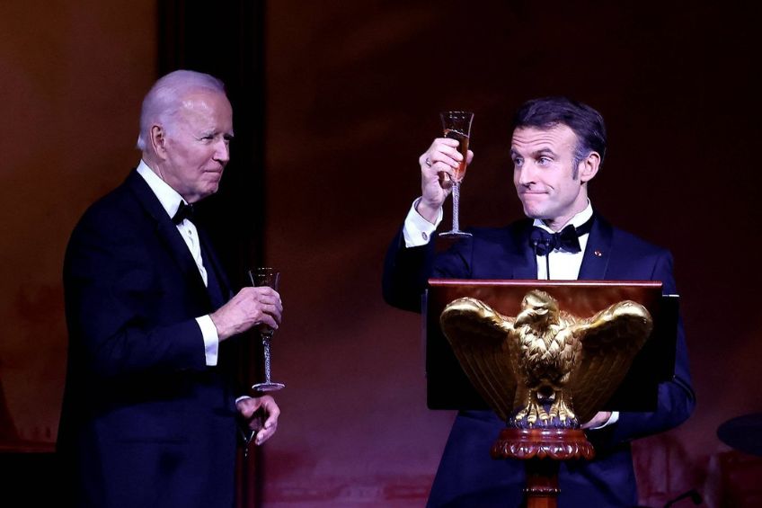 joe biden emmanuel macron